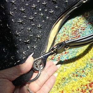 Authentic Jimmy Choo Half Moon Handbag Or Shoulder Bag